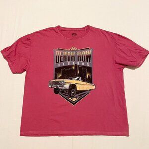 Death Row Records Mens Tshirt 3X Size Shirt